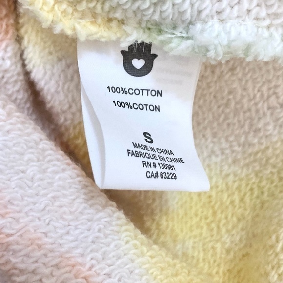 SPIRITUAL GANGSTER Happy Old School Retro Soft Tie Dye Graphic Sweatshirt - Picture 12 of 13